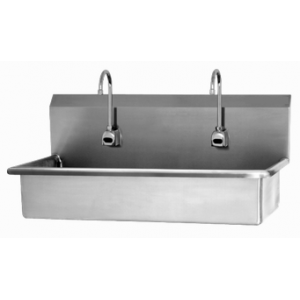 2 Person Wall Mount Sink with Sensor